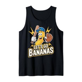 Funny Boys Banana T-Shirts Gifts Merch Shirt Lets Go Bananas Tank Top