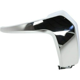 Fitrite Autoparts New Front Right Passenger Side Bumper Molding For 2016-2020 Mitsubishi Outlander, 2018-2020 Outlander Phev, Center Garnish, Chrome MI1047103 6407A146