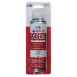 Tulip ColorShot Instant Fabric Spray Color 3oz. Red
