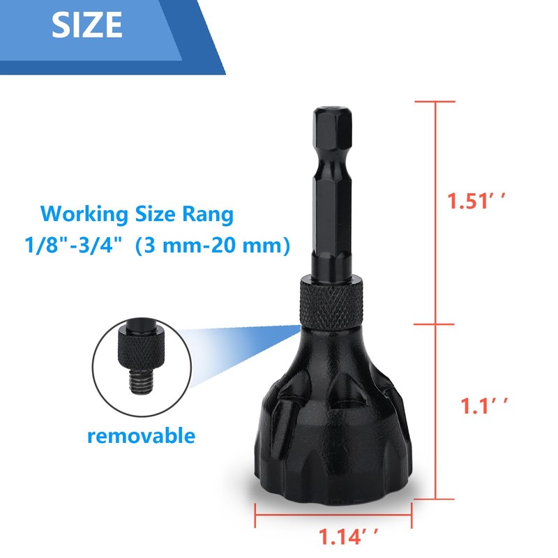 Generic BFLCTGCF Deburring External Chamfer Tool，Bolt Thread Repair Tool ，Screw