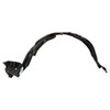 TRQ Front Right Inner Fender Liner Black Passenger Side Compatible