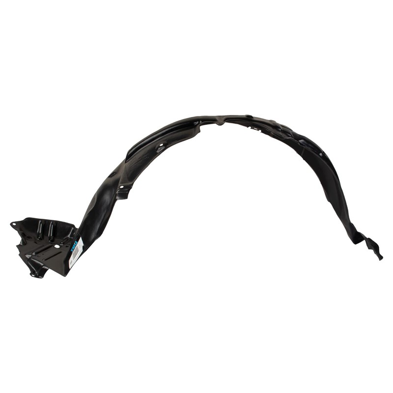 TRQ Front Right Inner Fender Liner Black Passenger Side Compatible