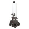 Ebros Gift Cast Iron Rustic Farm Barn Animals Rooster Pig