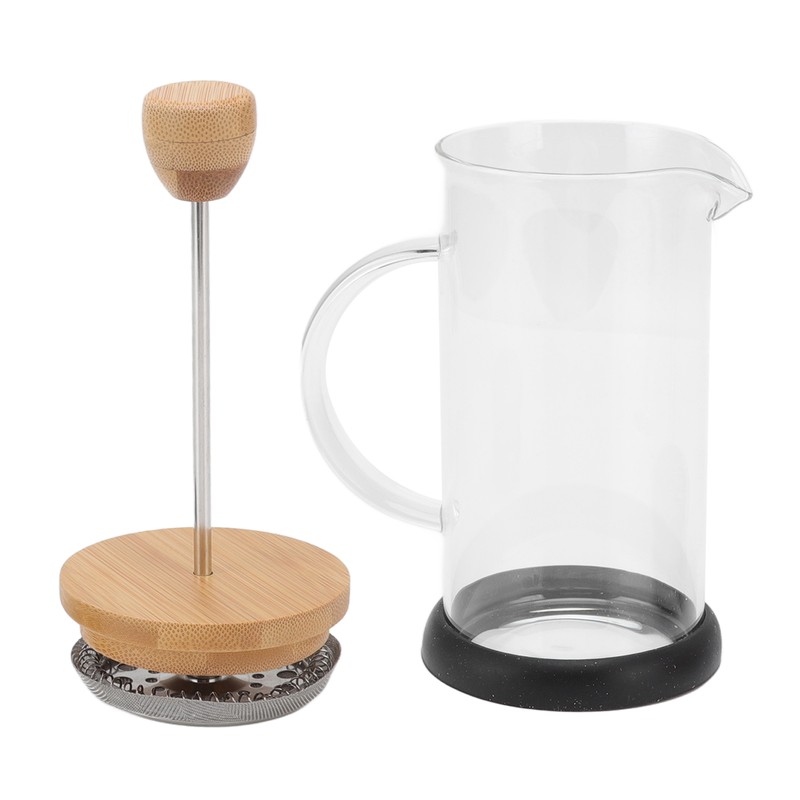 French Press Heat Resistant Hand Brewing Filter High Borosilicate Tea