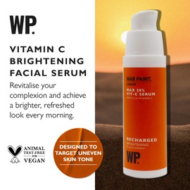 War Paint Recharged 20% Vitamin C Facial Serum for Brightening - Dark Spot & Pigmentation Corrector - Vitamin C Serum for Face - Vegan & Cruelty-Free Skincare - 30ml