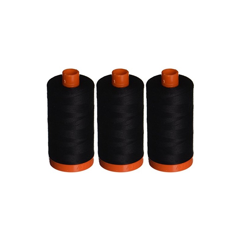 3-PACK - Aurifil A1050-2692 Mako Cotton Thread Solid 50WT 1422Yds