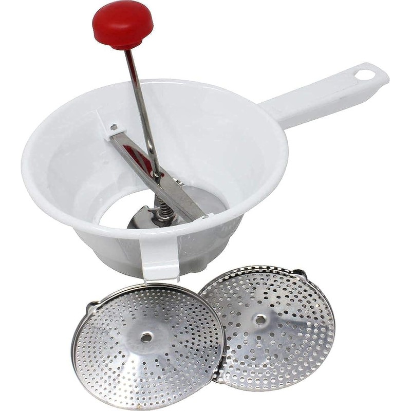 Plastic Food Strainer 20 cm 2 Discs Medium Paste -