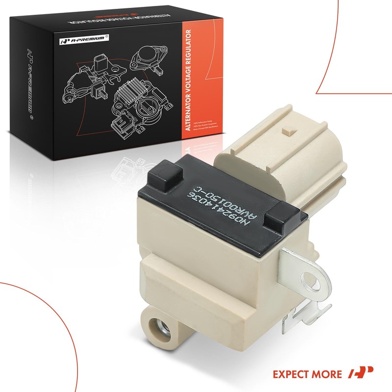 A-Premium Alternator Voltage Regulator Compatible with Toyota Sequoia 2003-2009, Tundra