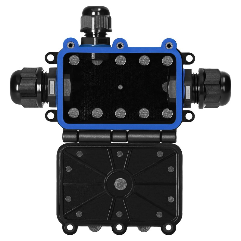 MIRATIC Waterproof Junction Box for Outdoor Use, IP68, Surface-Mounted HD