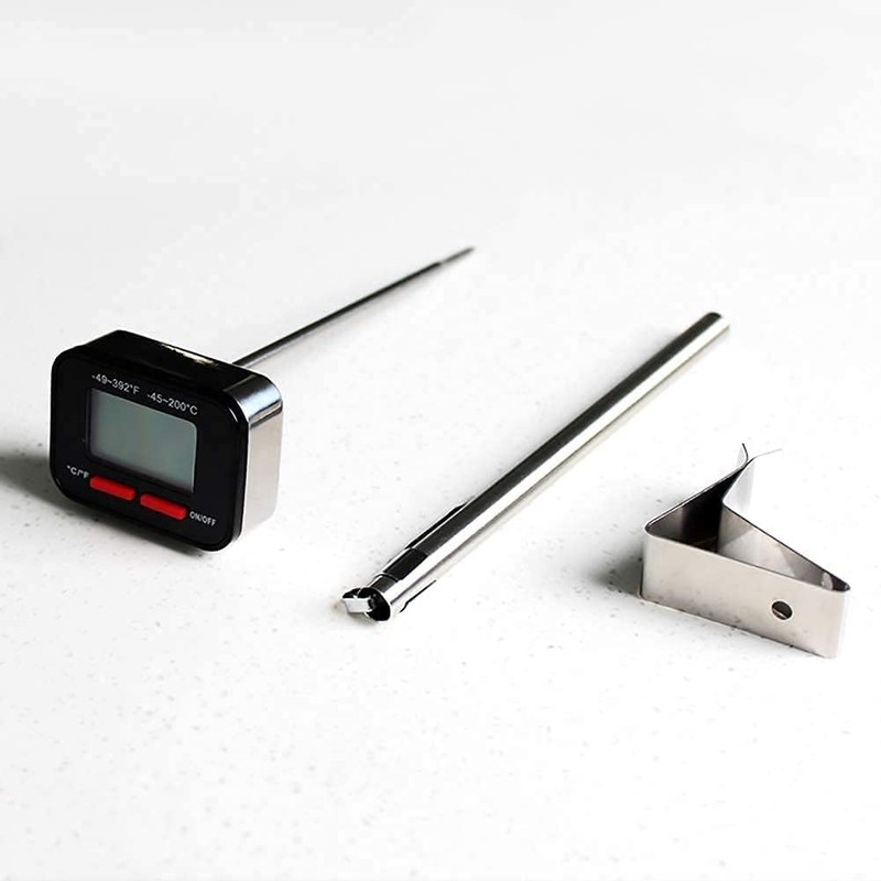 watchget Drip Pot Thermometer, Coffee Milk Foamer Thermometer, Kitchen Thermometer,