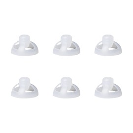 BTE Hearing Amplifier Accessories, 6 Piece 9mm Open Design Ear Domes for 2B Size Sound Tube
