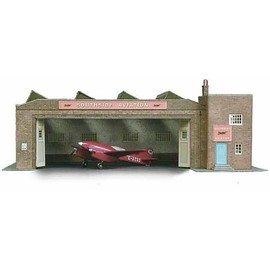 Superquick Multi-Purpose Depot Building/Aircraft Hangar - 1/72 OO/HO - Card Kit