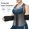 HOPLYNN Neoprene Sauna Sweat Waist Trainer Corset Trimmer Vest for