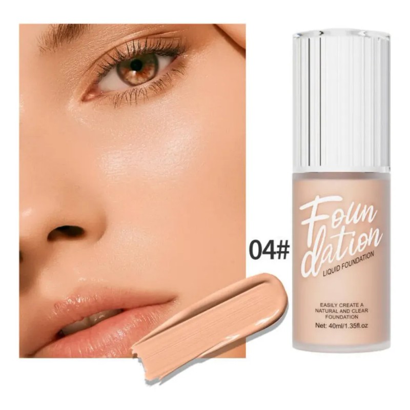 Base De Maquillaje Resistente Al Agua Y Matificante, 40 Ml