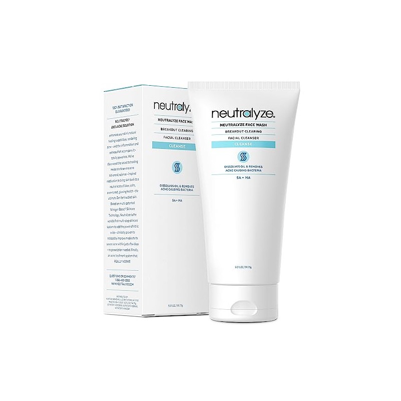 Neutralyze Moderate To Severe Acne Face Wash - Maximum Strength