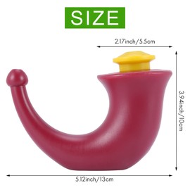 Aboiledy Yoga Nose Neti Pot Rinse Nose Wash System Sinus Irrigation Sinus 200 ml