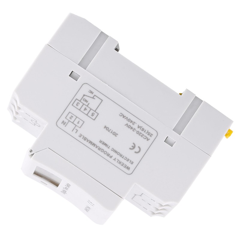 LCD Display Weekly Programmable Electronic Relay Time 16 ON and