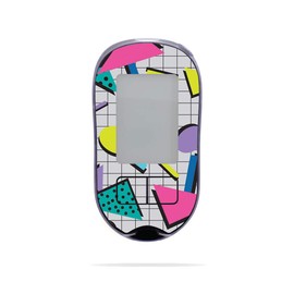 MightySkins Skin Compatible with Accu-Chek Aviva Plus - Awesome 80s | Protective, Durable, and Unique Vinyl Decal wrap Cover | Easy to Apply, Remove, and Change Styles | Made in The USA
