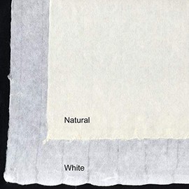 Awagami Sekishu White - 5 Sheet Package - 24 x 39 Inches - Art Paper