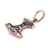 Windalf TorsÂN Small Thor's Hammer Pendant 2 cm Bronze, Fabric