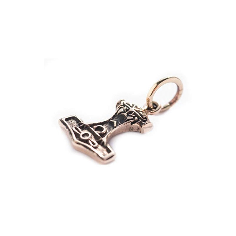 Windalf TorsÂN Small Thor's Hammer Pendant 2 cm Bronze, Fabric