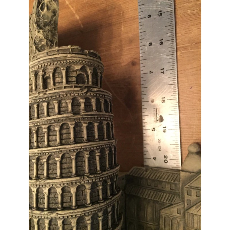 Statues & Models Leaning Tower of Pisa Bookends NIB. Free