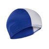 Beco Fabric Swim Cap Swimming Cap, Unisex, Textil-Schwimmhaube, blue/white, One