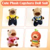 Gohytal Capybara Cuddly Toy Set, 23 cm Capybara Plush Toy,