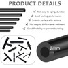 Multipurpose Vacuum Line Kit, 5Ft 6PCS Vacuum Hose Automotive+113PCS Vacuum