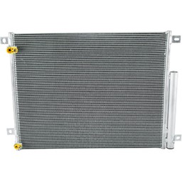 Korelox 80100TBAA01 A/C Condenser Compatible with 2016-2021 Honda Civic 2.0L L4 Gas Coupe Sedan 80100TBAA02, Aluminium AC Condenser