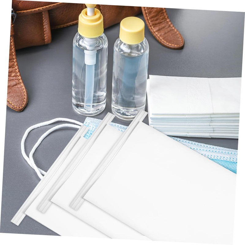 CHILDWEET 50 Pcs Disposable Throw Up Bags Sanitary Emesis Bags