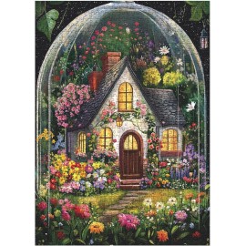 Brand: BBOLDIN Flower Garden Puzzles for Adults 1000 Pieces Plant, Colorful Art Floral...
