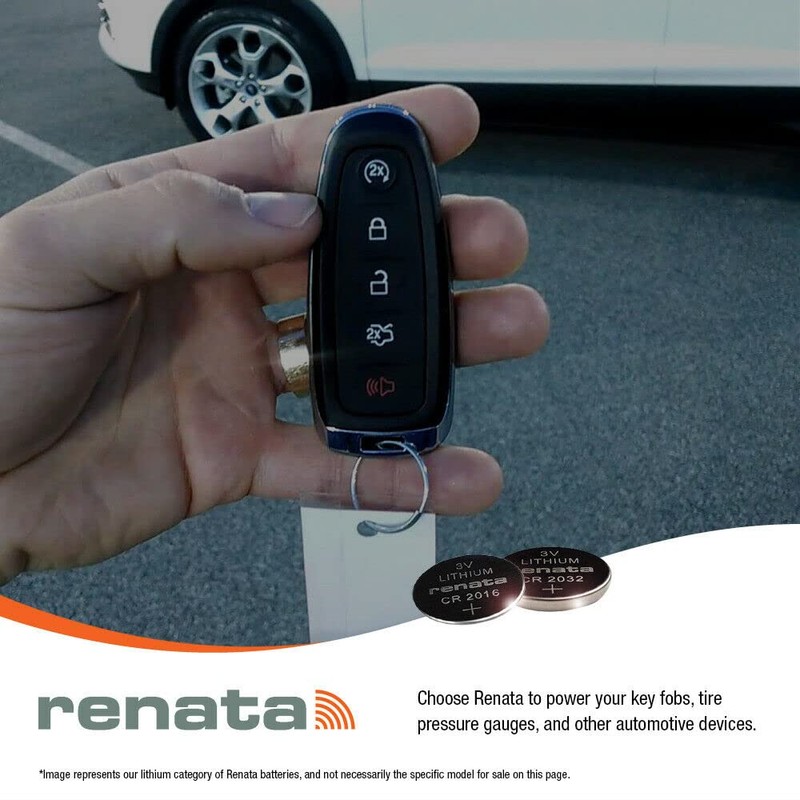 Renata CR1620 Batteries - 3V Lithium Coin Cell 1620 Battery
