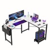 New Computer Desk L Shaped Desk Office Desk Storage Cpu