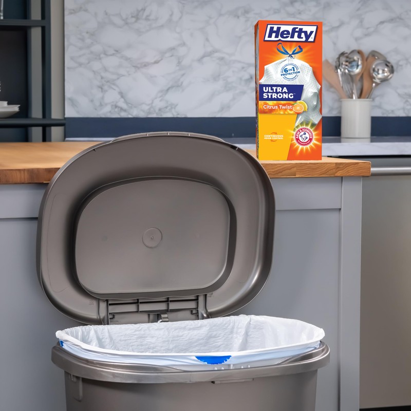Hefty Ultra Strong Trash Bags 13 Gallon | Tall Kitchen