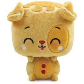 GUND Drops, Ginny Ginger, Expressive Holiday Stuffed Animal Soft Plush Pet, Winter Gingerbread Puppy, 6”