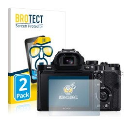 BROTECT Screen Protectors for Sony Alpha 7 (ILCE-7) Ultra Clear (Pack of 2)