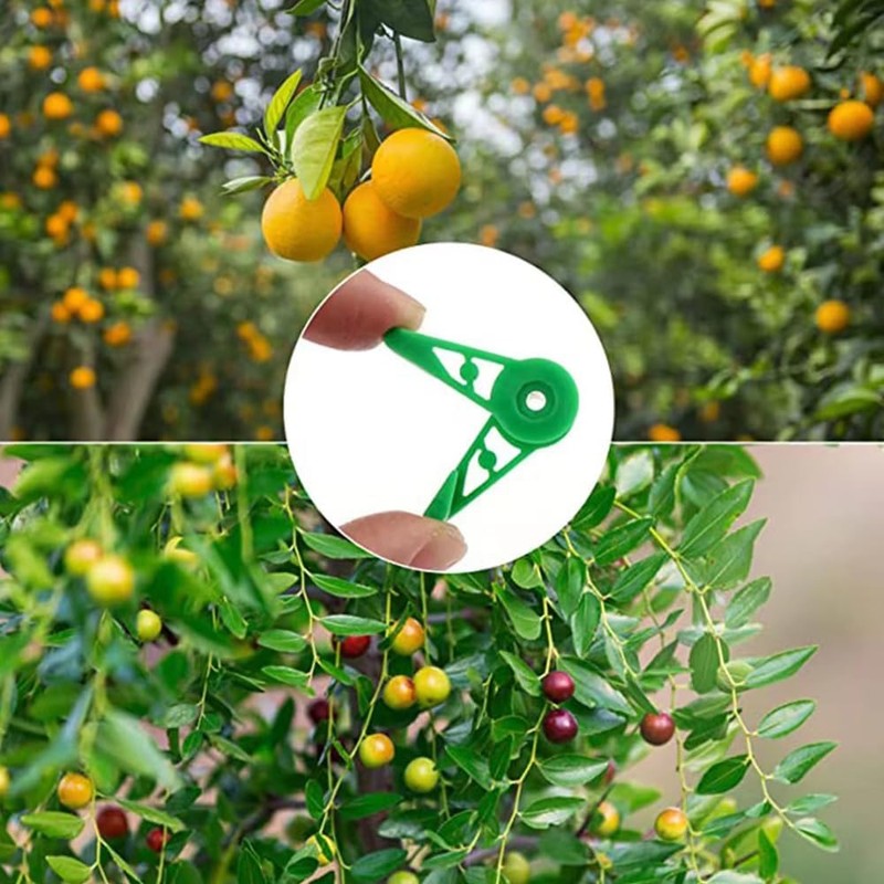 SHUOHONG Pack of 30 Plant Benders, 360° Adjustable Plant Clips,