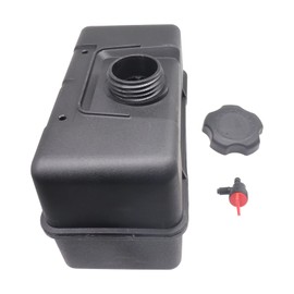 691993 Fuel Tank - 4 Quart Plastic Gas Tank with Shut Off Valve and Cap for Lawn and Garden Equipment Engines Some Specific Snow Blower 493337 490572 490579 Gas Tank With Cap