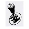 'Gearstick' Temporary Tattoo - Water Resistant, Skin-Safe, Non-Toxic Transfer (TO00028769)