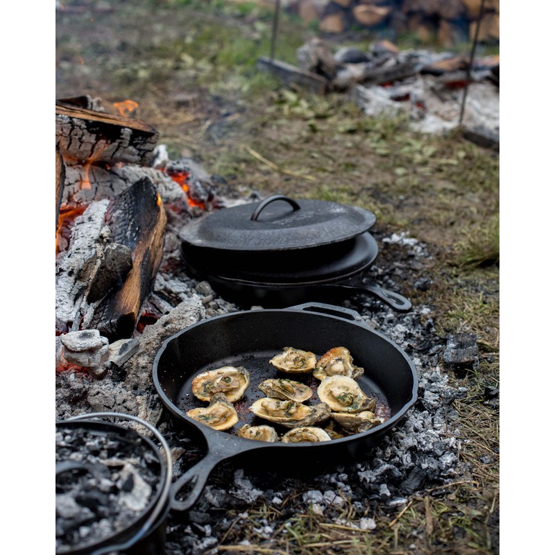 Lodge 15 Inch Cast Iron Pre-Seasoned Skillet – Signature Teardrop