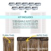 DIY Clip In Hair Extensions Kit - Convert Tape In
