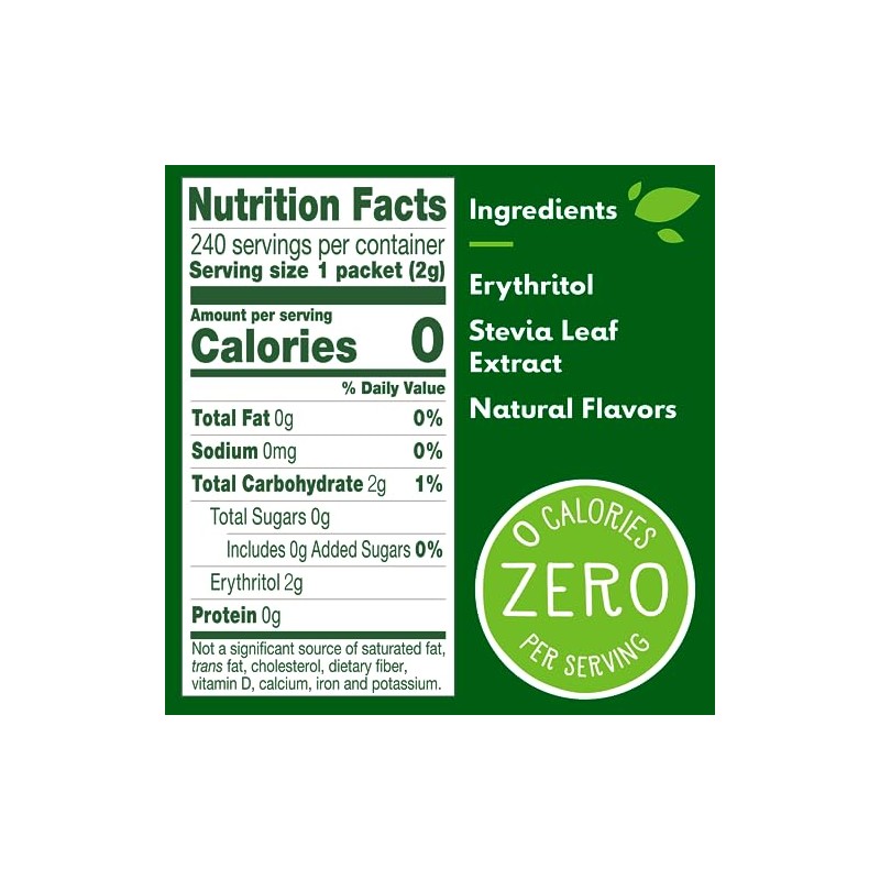 Truvia Truvia? Calorie-Free Sweetener Stevia Leaf Packets, 240 Count (16.9