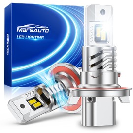Marsauto 9008/H13 Fog Bulbs, 9008 LEDs with Plug-N-Play Tech, Waterproof, Long Lifespan, 2-Pack