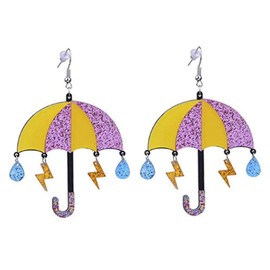 CutieJewelry Womens Umbrella Weather Costume Dangle Cute Pretty Earrings