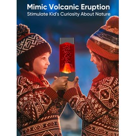 Volcano Night Light for Kids Adults,Fun Kids Gifts for Birthday Christmas,Unique Home Bedroom Bed Desk Decor Mood Light,Volcanic Science Kit Educate Autistic Toys,Bedside Table lamp for Son Grandson
