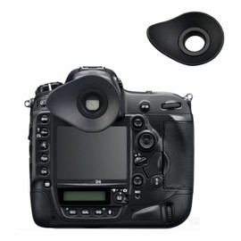 JJC Nikon DK-19 Eyecup Compatible with Nikon D850 D5 Df D810A D810 D800E D800 D500 D4 D4S D3X D3S D3 and More Cameras 360 Degree Rotatable Finder Protection Comfortable Lightweight Black