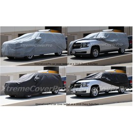 Car Cover fits 2000 2001 2002 2003 2004 2005 Ford Excursion XTREMECOVERPRO PRO Plus Series Grey