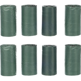 Flamingo Recycled Poco XL Green Waste Bags - A: 28 cm W: 35 cm, Pack of 120, Made of Recycled Plastic, Strong, Durable and Very Reliable