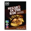 SUGAR IN THE RAW, Granulated Turbinado Cane Sugar Packets 100